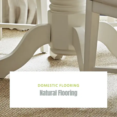 Natural flooring.