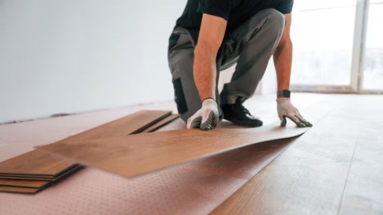 Professional flooring installation service in Bracknell including carpet, laminate, and hardwood options